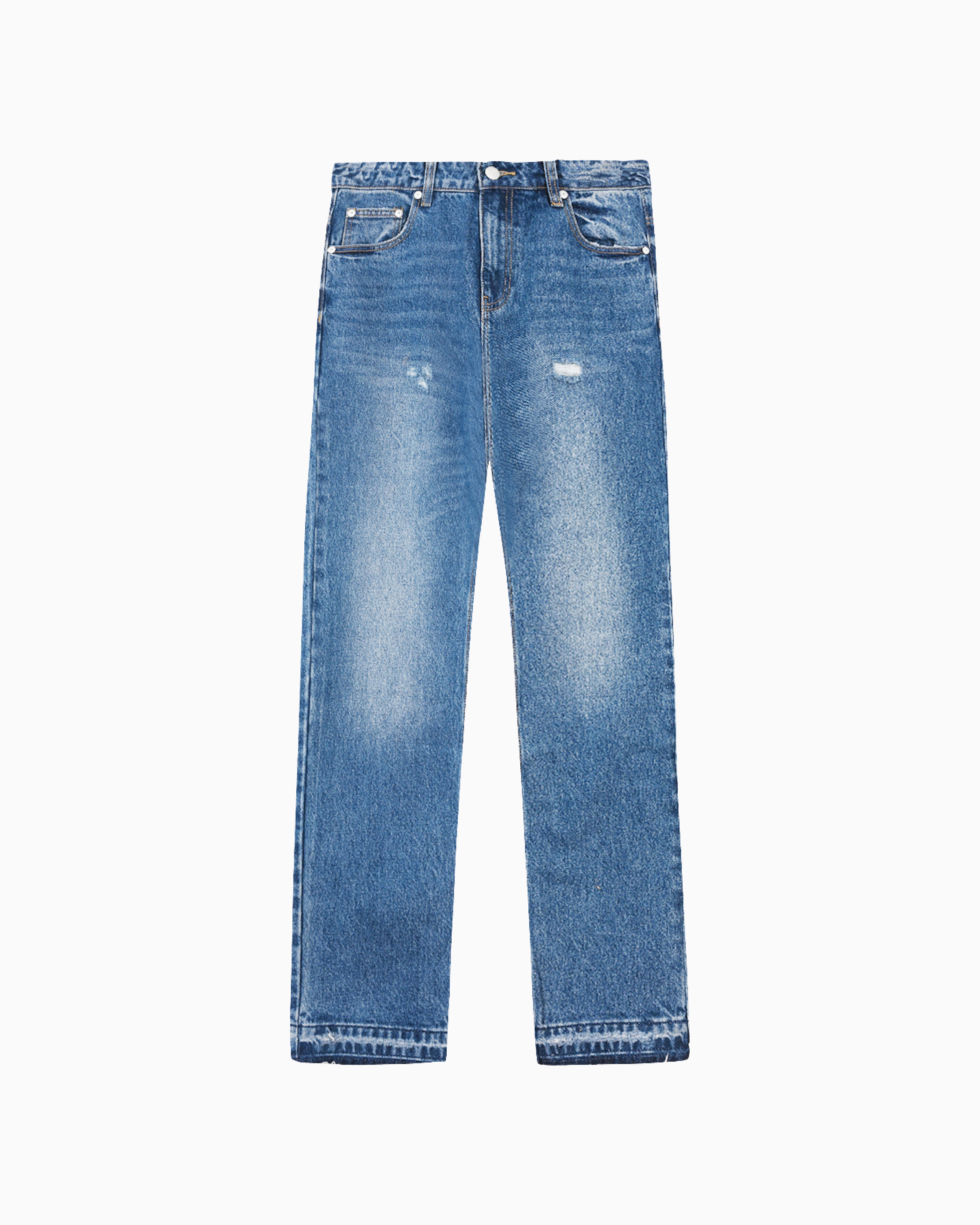 Released hem jeans discount