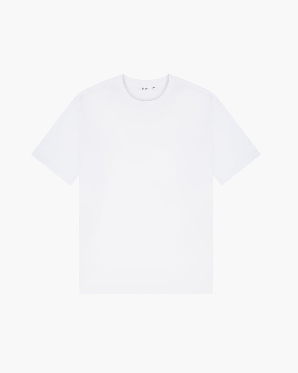 Premium Cotton T-Shirt | White – SYENTI